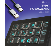 Ajazz AKP153E USB czarny - 1536405 - zdjęcie 13